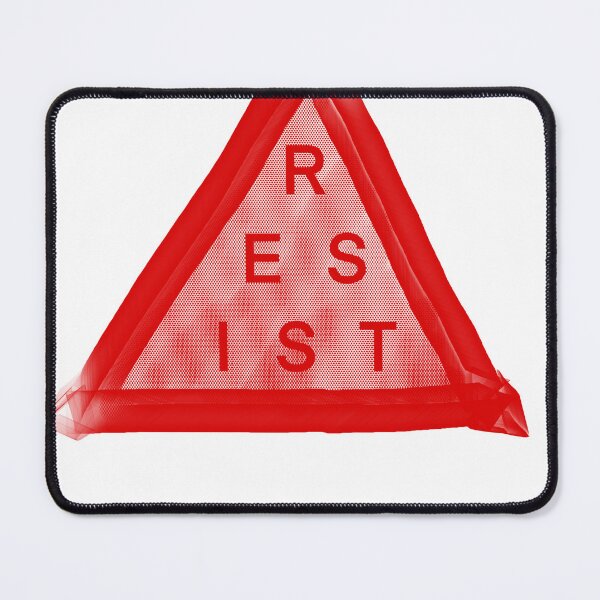 Item preview, RESIST Red Triangle variant designed and sold by MattKMall.