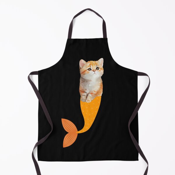 Item preview, Cute Mermaid Cat designed and sold by SirenasWorld.