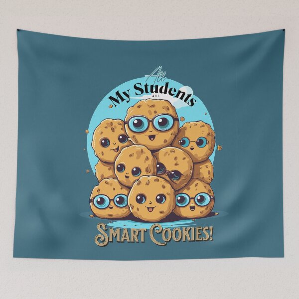 Item preview, All My Students Are Smart Cookies! designed and sold by Sir Meow Meow.