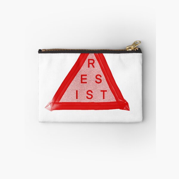 Item preview, RESIST red triangle variant 2 designed and sold by MattKMall.