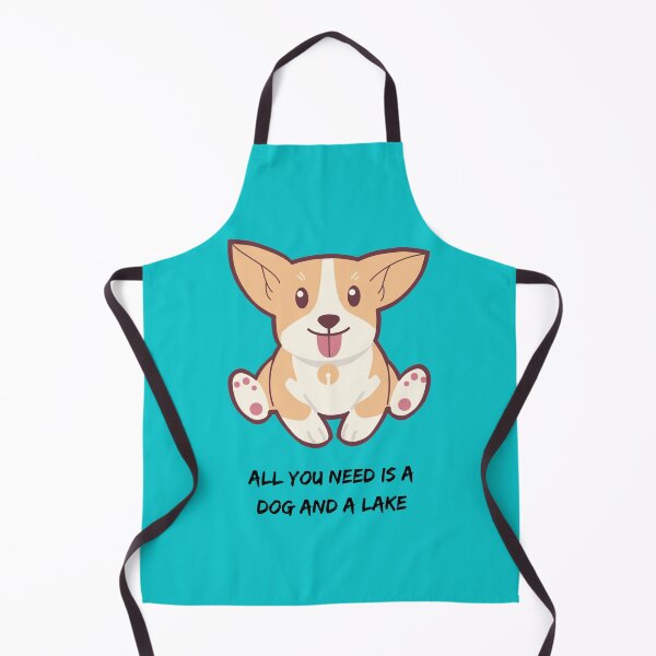 Item preview, All You Need Is A Dog And A Lake Dog Art Design designed and sold by JanitaHinkle.