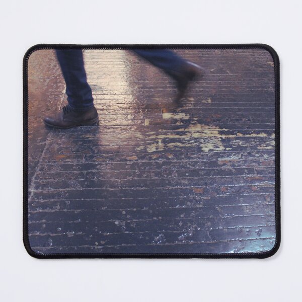 Item preview, Photo of a Man walking on a Wooden Floor designed and sold by EwanP123.