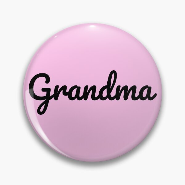 Item preview, 'Grandmother' in monochrome script font designed and sold by All-Names.