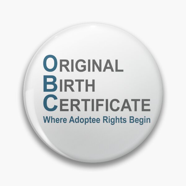 Item preview, OBC Adoptee rights designed and sold by AAOM.