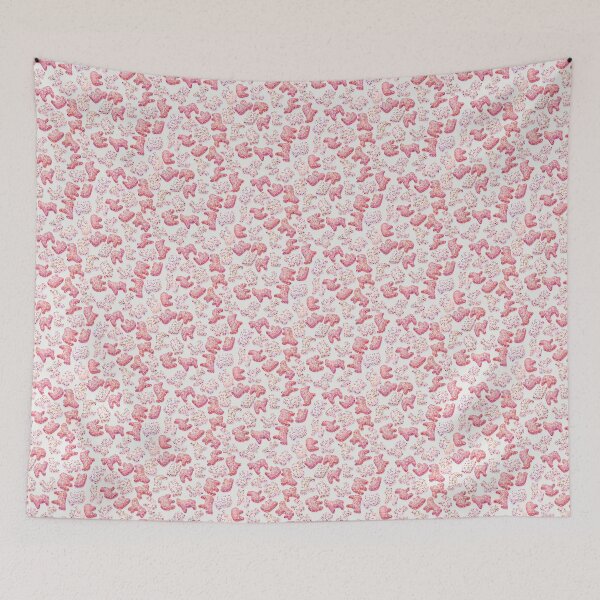 Item preview, Frosted animal circus (white background) designed and sold by Freckles Fernicola.