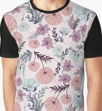 Flowers Cute Pattern Graphic T-Shirt