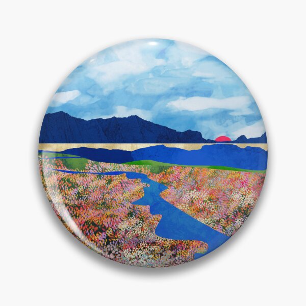 Item preview, Flower Field Stream designed and sold by spacefrogdesign.