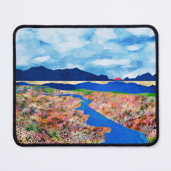 Item preview, Flower Field Stream designed and sold by spacefrogdesign.