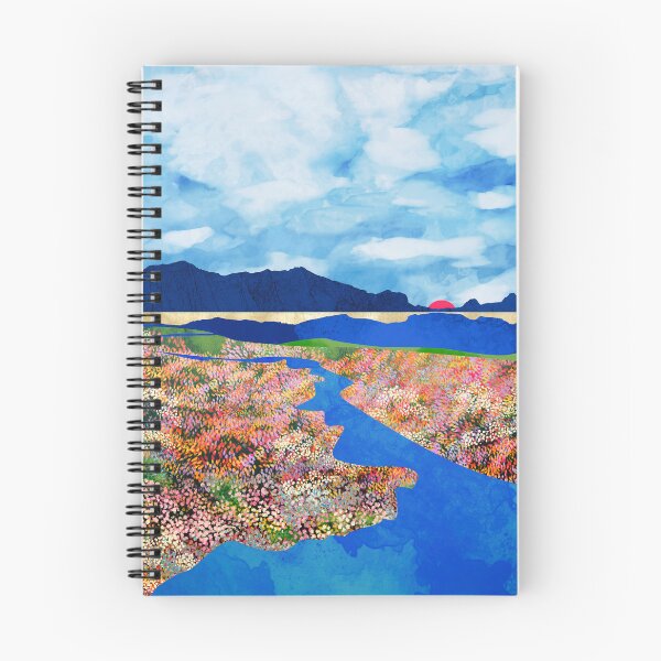 Item preview, Flower Field Stream designed and sold by spacefrogdesign.