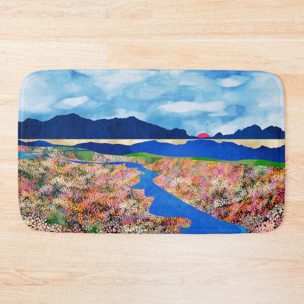 Item preview, Flower Field Stream designed and sold by spacefrogdesign.