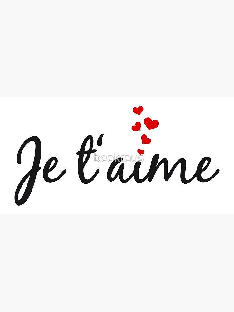  CafePress Merci, French Word Art With Red Heart Tote