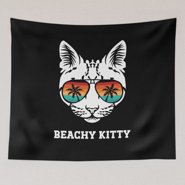 Item preview, Beachy kitty designed and sold by MikoMate.