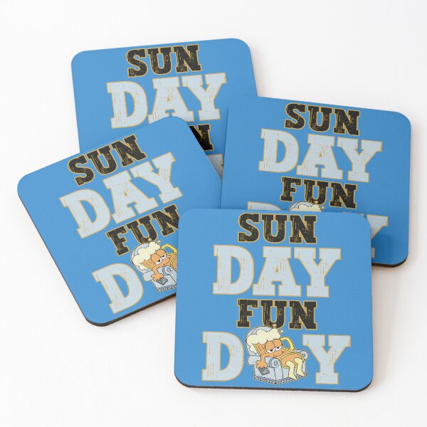 Item preview, Sunday is a Fun Day : Funny smile beer designed and sold by ImaginarStore.