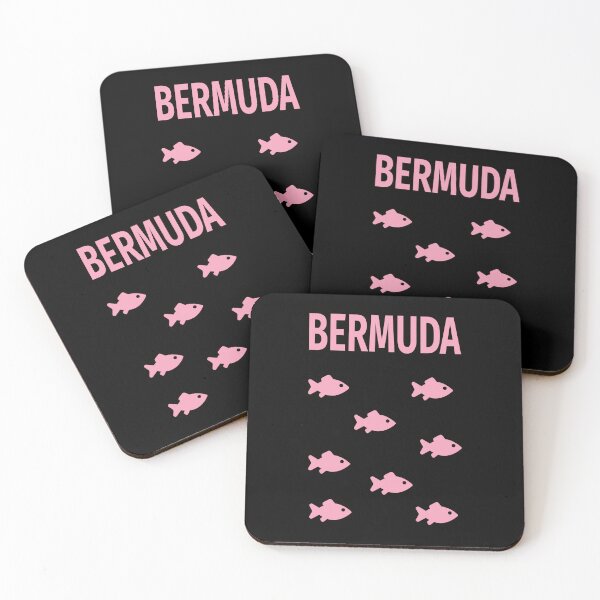Item preview, Bermuda Fish School Dark Color designed and sold by TinyStarAmerica.