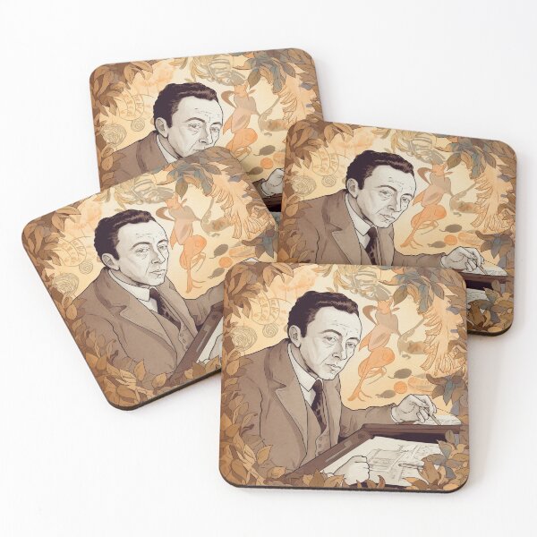 Artikelvorschau, Albert Camus-Autor entworfen und verkauft von ComicsFactory.
