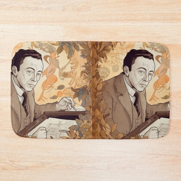 Artikelvorschau, Albert Camus-Autor entworfen und verkauft von ComicsFactory.