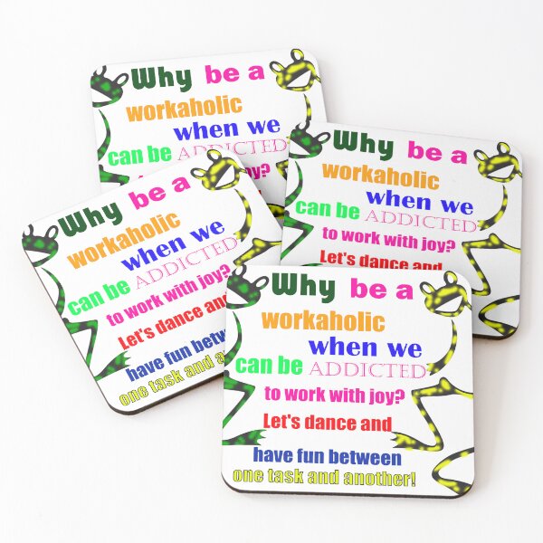 Item preview, are we going to get addicted to working with joy? designed and sold by Yopaso.