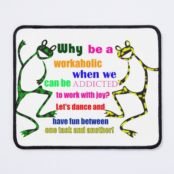 Item preview, are we going to get addicted to working with joy? designed and sold by Yopaso.