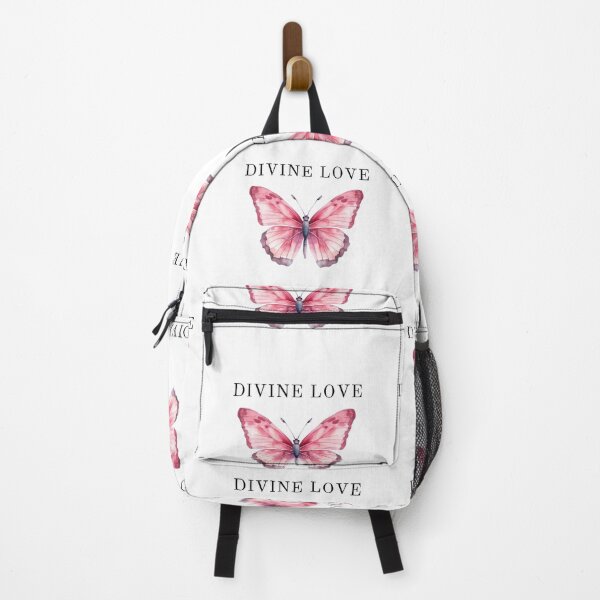 Item preview,  " Divine Love"  Soulmates & Twin Flame Pink Butterfly Classic Sticker designed and sold by MuditasEyes.