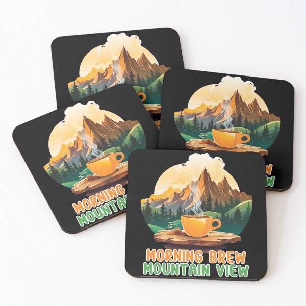 Item preview, Coffee Lover Mountain Hiking Adventure designed and sold by Naive-Genius.