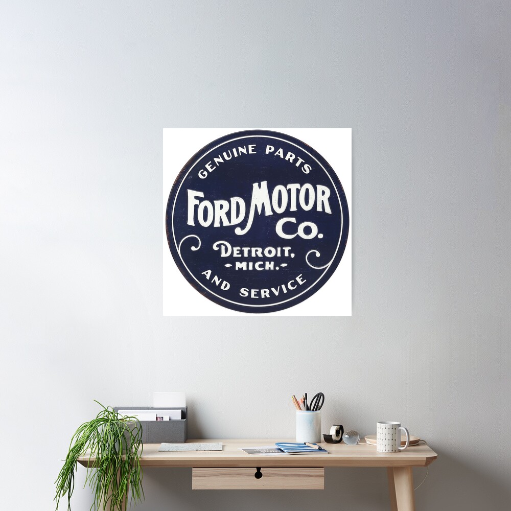 Genuine Ford Parts Sign • Antique Advertising Ford vintage Genuine
