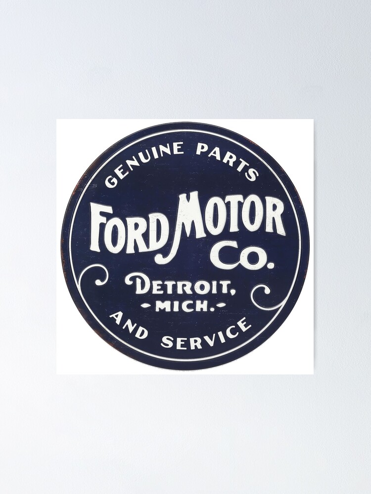 Ford vintage Genuine Parts ヴィンテージ　看板 Genuine Ford Parts Sign • Antique Advertising