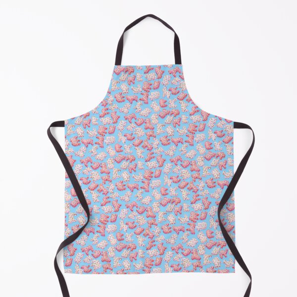 Item preview, Frosted animal circus (blue background) designed and sold by Freckles Fernicola.