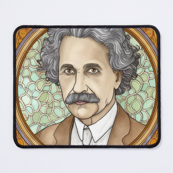 Item preview, Albert Einstein scient designed and sold by ComicsFactory.