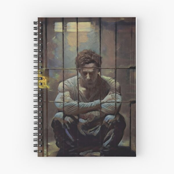 Item preview, NEEDLESSLY HOPELESS IN A CAGE designed and sold by ArtbyRolleen.