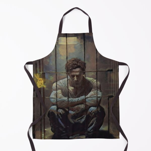 Item preview, NEEDLESSLY HOPELESS IN A CAGE designed and sold by ArtbyRolleen.