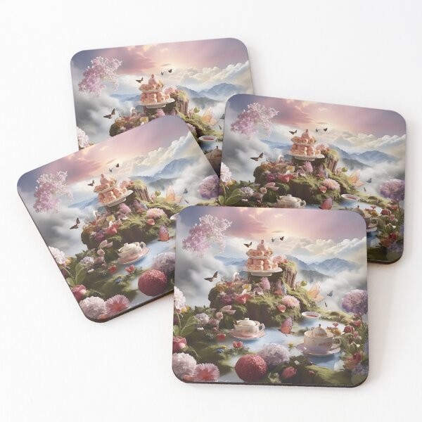 Item preview, Floating Island Tea Party Delights designed and sold by MystiCanvas.