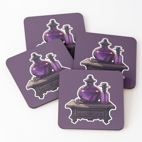 Item preview, Small alchemist table in gothic style designed and sold by AerinDigital.