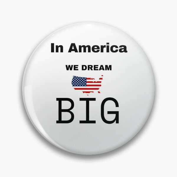 Item preview, In America We Dream BIG designed and sold by PrintasticTee.