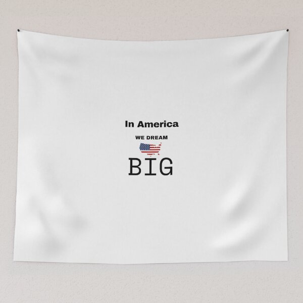 Item preview, In America We Dream BIG designed and sold by PrintasticTee.