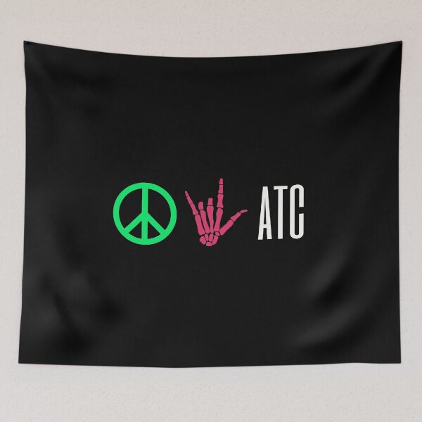 Item preview, Peace Love ATC T-shirt designed and sold by shopLSVdesigns.