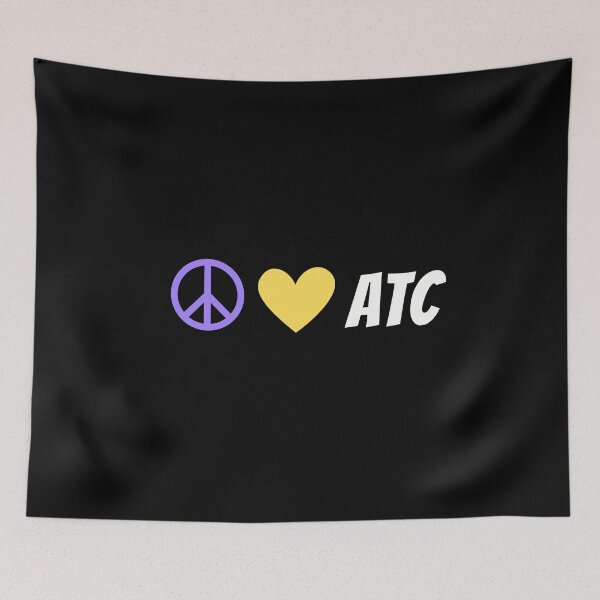 Item preview, Peace Love ATC T-shirt designed and sold by shopLSVdesigns.