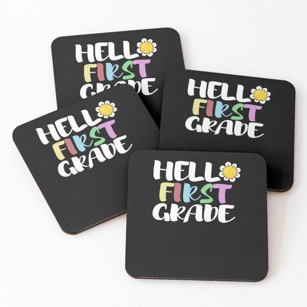 Item preview, Hello First Grade Back To School  designed and sold by JustBeeAwesome.