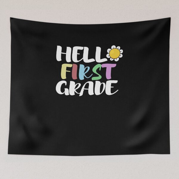 Item preview, Hello First Grade Back To School  designed and sold by JustBeeAwesome.
