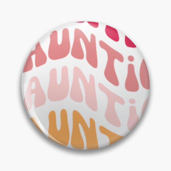 Item preview, retro cute aunt sticker/auntie sticker,  designed and sold by kynskelly.