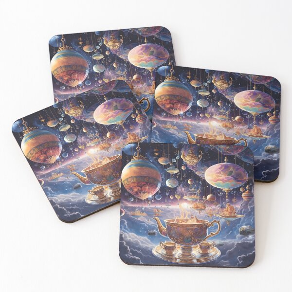 Item preview, Tea Among the Stars: Whimsical Journey designed and sold by MystiCanvas.