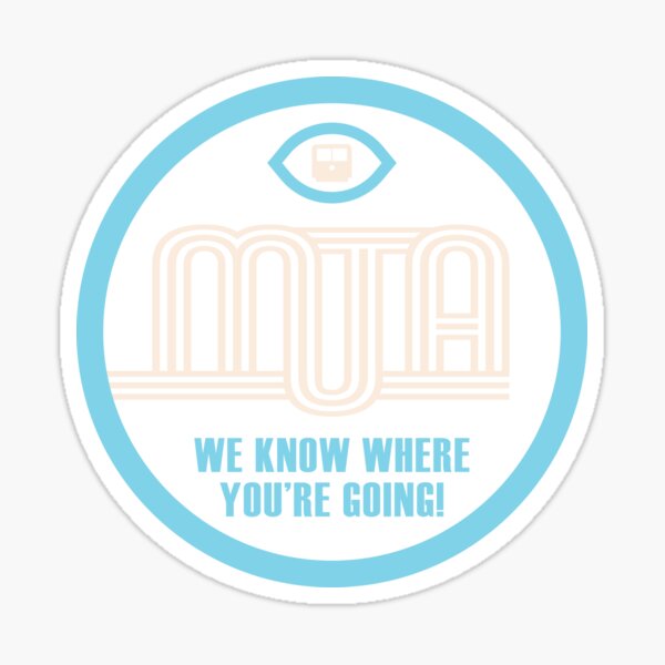 MTA Symbol Sticker