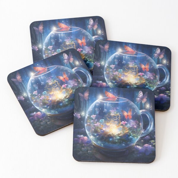 Item preview, Serenity Among Floating Teatime Delights designed and sold by MystiCanvas.