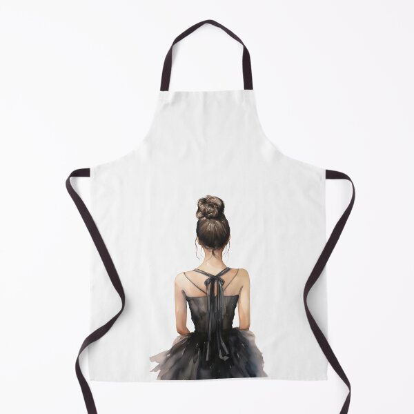 Item preview, Ballet dancer in black dress designed and sold by Rosaliartbook.