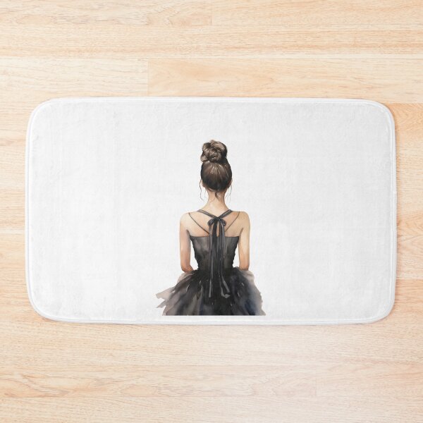 Item preview, Ballet dancer in black dress designed and sold by Rosaliartbook.
