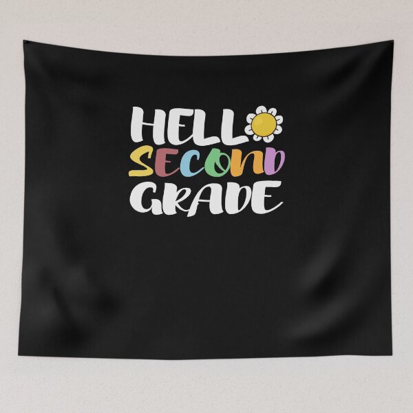 Item preview, Hello Second Grade Back To School  designed and sold by JustBeeAwesome.
