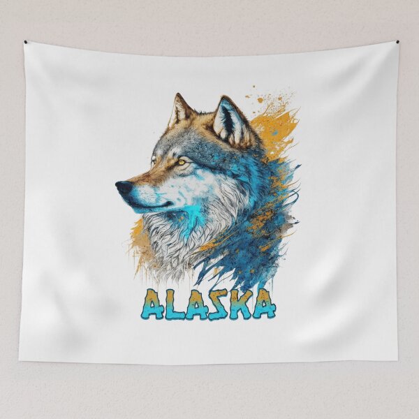 Item preview, Alaska - Grey Wolf designed and sold by Rich Summers Art.