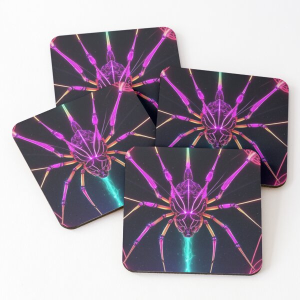 Item preview, Neon spider web designed and sold by FashCode.