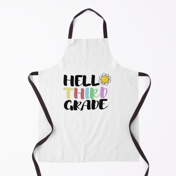 Item preview, Hello Third Grade Back To School designed and sold by JustBeeAwesome.