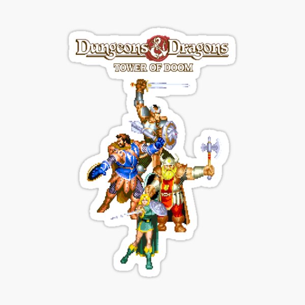 Item preview, DnD Tower of D Arcade designed and sold by ropified.