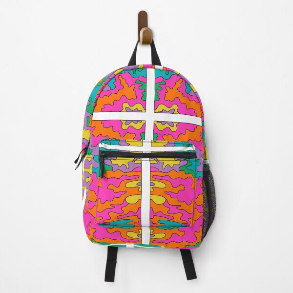 Item preview, Abstract Colorful Retro Wavy Print Pattern designed and sold by Jselz.